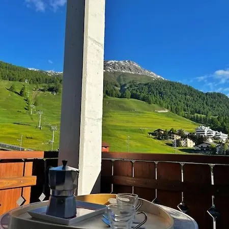 公寓 Un Balconcino Su Celerina *